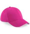 B20 Athleisure 6 Panel Cap Fuchsia / White colour image